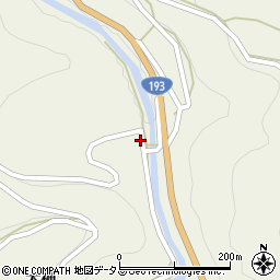 徳島県吉野川市美郷平250周辺の地図