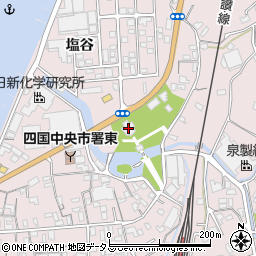 愛媛県四国中央市川之江町2527周辺の地図