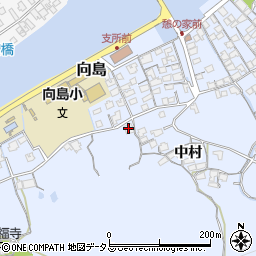 山口県防府市向島中村649周辺の地図