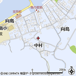 山口県防府市向島中村615周辺の地図