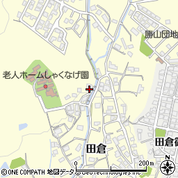 山口県下関市田倉110-1周辺の地図