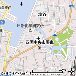 愛媛県四国中央市川之江町1513周辺の地図