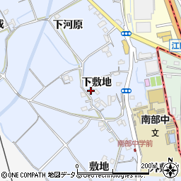 徳島県徳島市勝占町下敷地27周辺の地図
