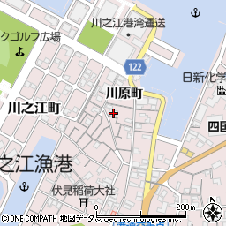 愛媛県四国中央市川之江町1482周辺の地図