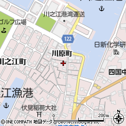 愛媛県四国中央市川之江町1484周辺の地図
