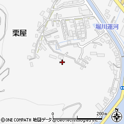 山口県周南市栗屋909-1周辺の地図