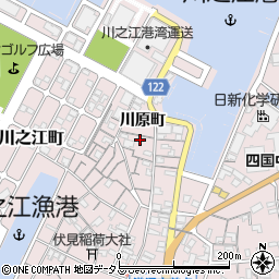 愛媛県四国中央市川之江町1483周辺の地図