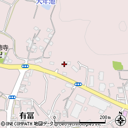 山口県下関市有冨4周辺の地図