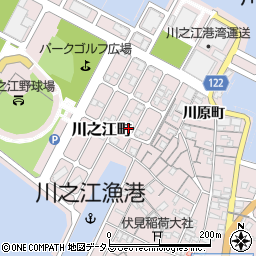 愛媛県四国中央市川之江町4100-59周辺の地図