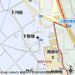 徳島県徳島市勝占町下敷地37周辺の地図