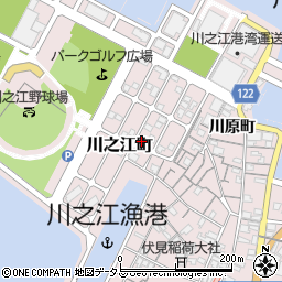 愛媛県四国中央市川之江町4100-58周辺の地図