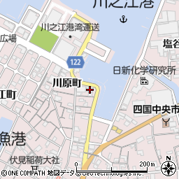 愛媛県四国中央市川之江町1495周辺の地図