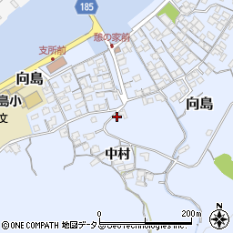 山口県防府市向島中村625周辺の地図