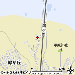 山口県山陽小野田市西高泊1158周辺の地図