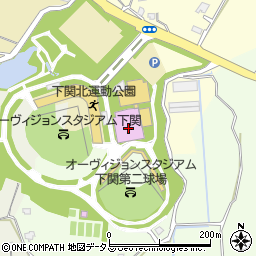 下関武道館周辺の地図