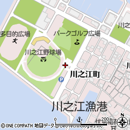 川之江浜公園パークゴルフ広場周辺の地図