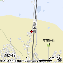 山口県山陽小野田市西高泊1155-12周辺の地図