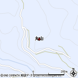 徳島県美馬市穴吹町口山（丸山）周辺の地図