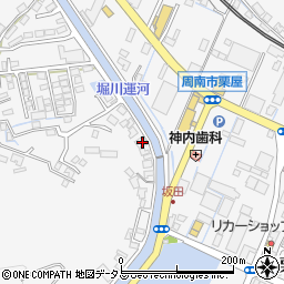 山口県周南市栗屋997周辺の地図