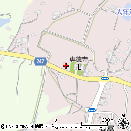 山口県下関市有冨423-4周辺の地図