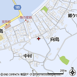 山口県防府市向島中村545周辺の地図