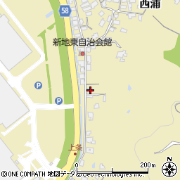 山口県防府市西浦2181周辺の地図