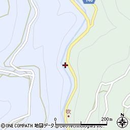 徳島県三好市井川町井内西5980-8周辺の地図