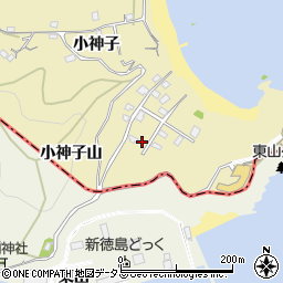 徳島県徳島市大原町小神子5-9周辺の地図