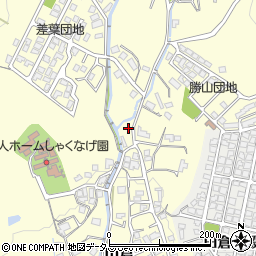 山口県下関市田倉25-1周辺の地図