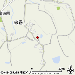 山口県下松市来巻685周辺の地図