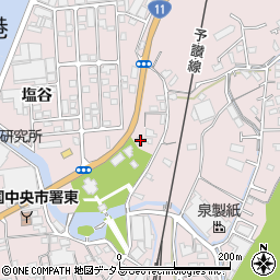 愛媛県四国中央市川之江町2537-1周辺の地図