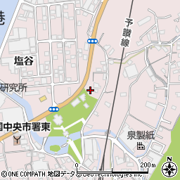 愛媛県四国中央市川之江町2537-1周辺の地図