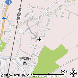 愛媛県四国中央市川之江町2644-4周辺の地図