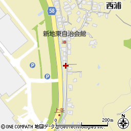 山口県防府市西浦2180周辺の地図