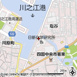 愛媛県四国中央市川之江町1501周辺の地図