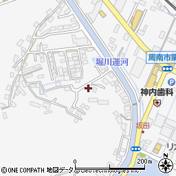 山口県周南市栗屋947-10周辺の地図