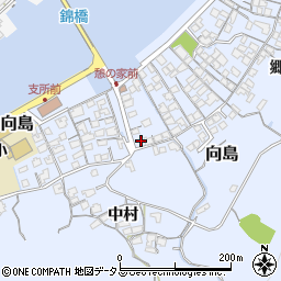 山口県防府市向島中村543-7周辺の地図