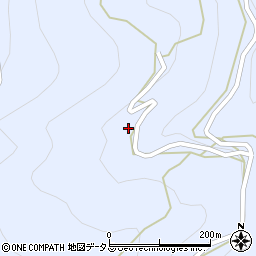 徳島県三好市井川町井内西6725周辺の地図