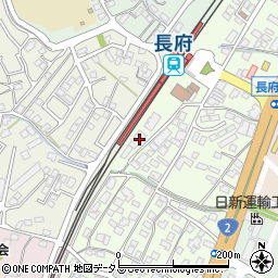 サンシティ長府駅前弐番館周辺の地図