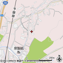 愛媛県四国中央市川之江町2644-8周辺の地図