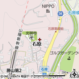 山口県下関市石原周辺の地図