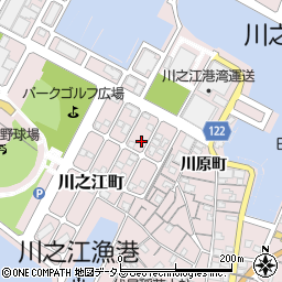 愛媛県四国中央市川之江町4100-105周辺の地図