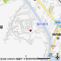 山口県周南市栗屋990周辺の地図