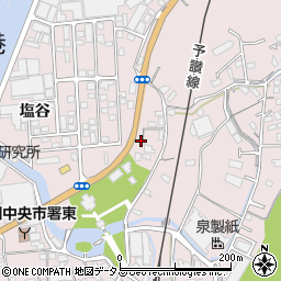 愛媛県四国中央市川之江町2539周辺の地図