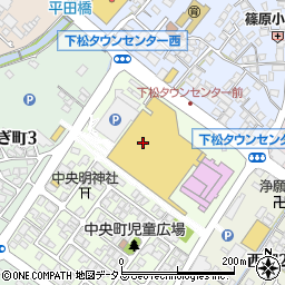 下松タウンセンター星プラザ２Ｆ　ａｕショップ周辺の地図