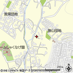 山口県下関市田倉16周辺の地図
