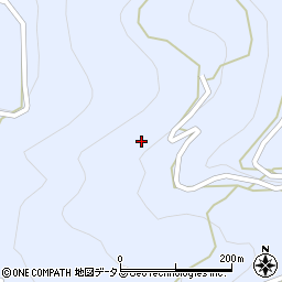 徳島県三好市井川町井内西6709-5周辺の地図