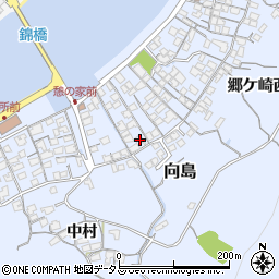 山口県防府市向島中村530-1周辺の地図
