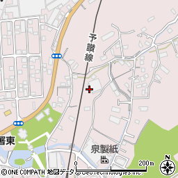 愛媛県四国中央市川之江町2587周辺の地図