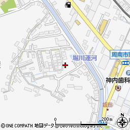 山口県周南市栗屋989周辺の地図